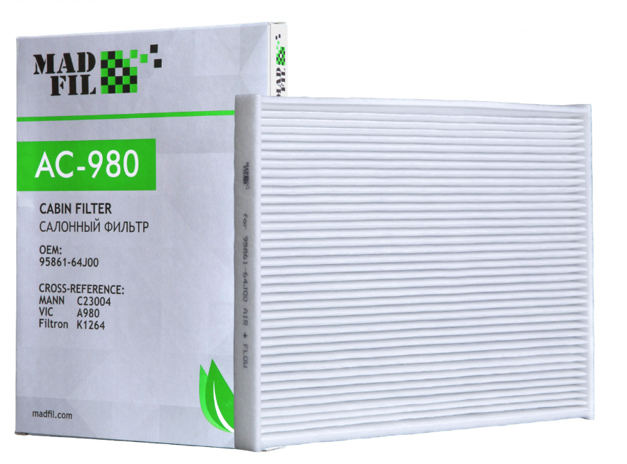 Фильтр салона MADFIL AC-980  