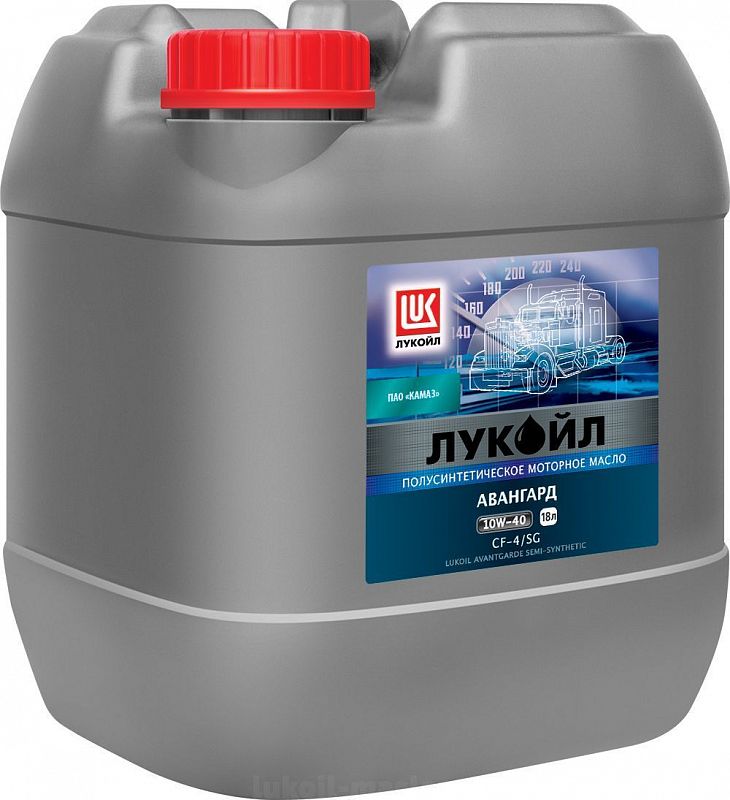 Масло моторное ЛУКОЙЛ Авангард 10W40 CF-4/SG полусинтетическое 20л. 