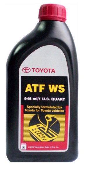 Масло трансмиссионное TOYOTA  AUTO FLUID WS синтетическое 946мл.