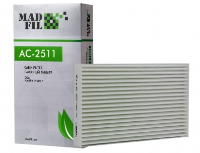 Фильтр салона MADFIL AC-210 (AC-2511) 