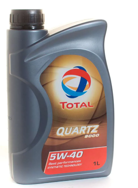 Масло моторное Total Quartz 9000 5W40 синтетическое 1л. 10940301 (12шт/уп)