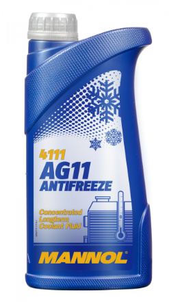 Антифриз MANNOL голубой AG11 (-40*) Longterm (1л)