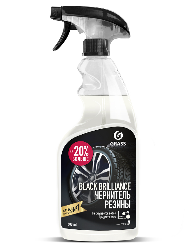 GRASS ЧЕРНИТЕЛЬ Black Brilliance чернитель шин  0,6л