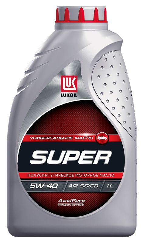 Масло моторное ЛУКОЙЛ Супер 5W40 SG/CD полусинтетическое 1л.