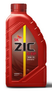 Масло трансмиссионное ZIC G-EP 80W-90 GL-4 МКПП синтетическое 1л.