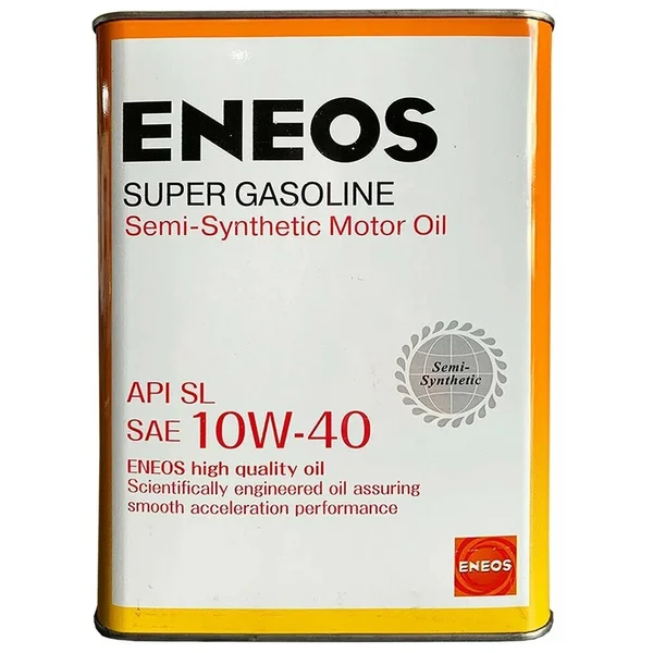Масло моторное ENEOS SL 10W40 полусинтетическое 1л. 