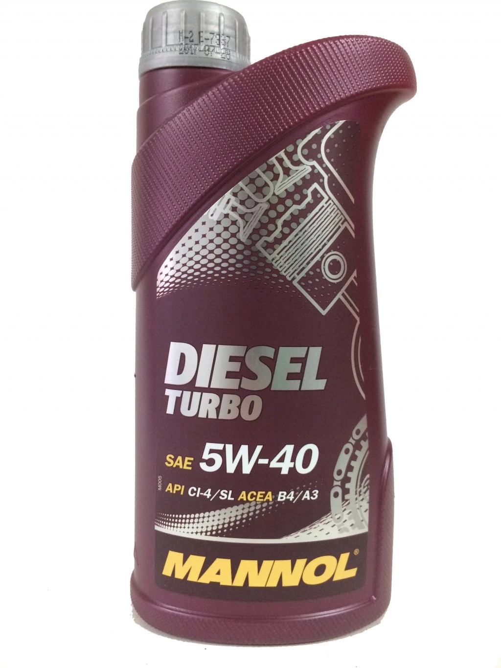 Масло моторное MANNOL DIEZEL TURBO 5W40 Cl-4/SL синтетическое 1л.