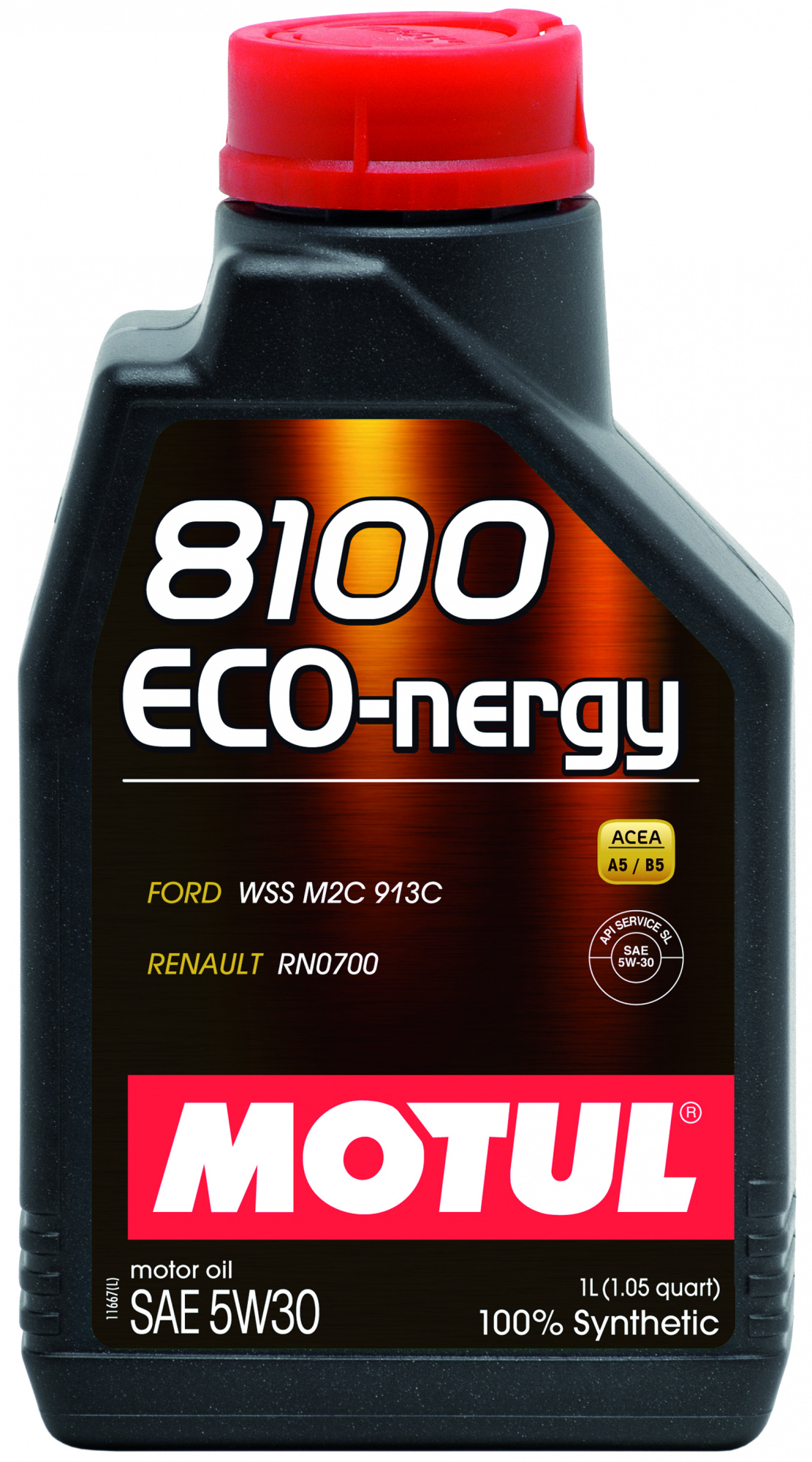 Масло моторное Motul авто 8100 Eco-nergy 5W30 синтетическое 1л.