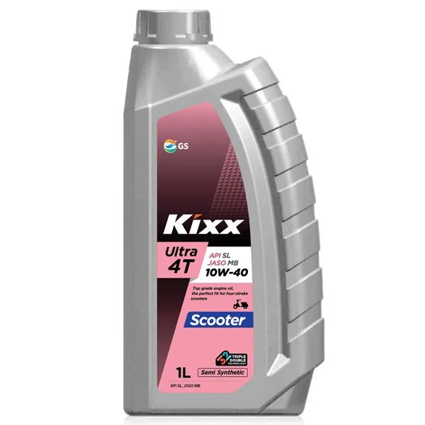 Масло моторное Kixx Ultra 4-Takt Scooter SL/MB 10W-40 /1л  п/синт. L5118AL1E1