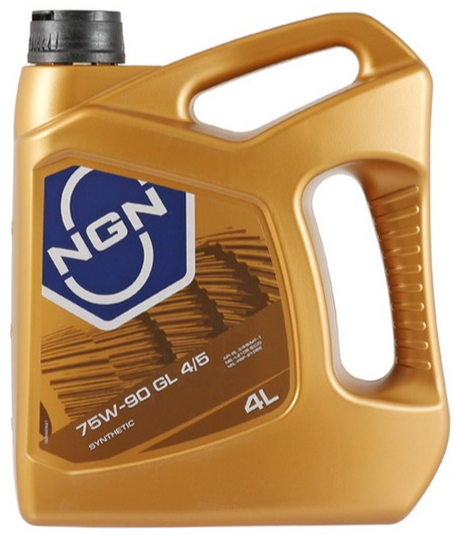 Масло трансмиссионное NGN 75W90 GL-4/5 синтетическое 4л.  
