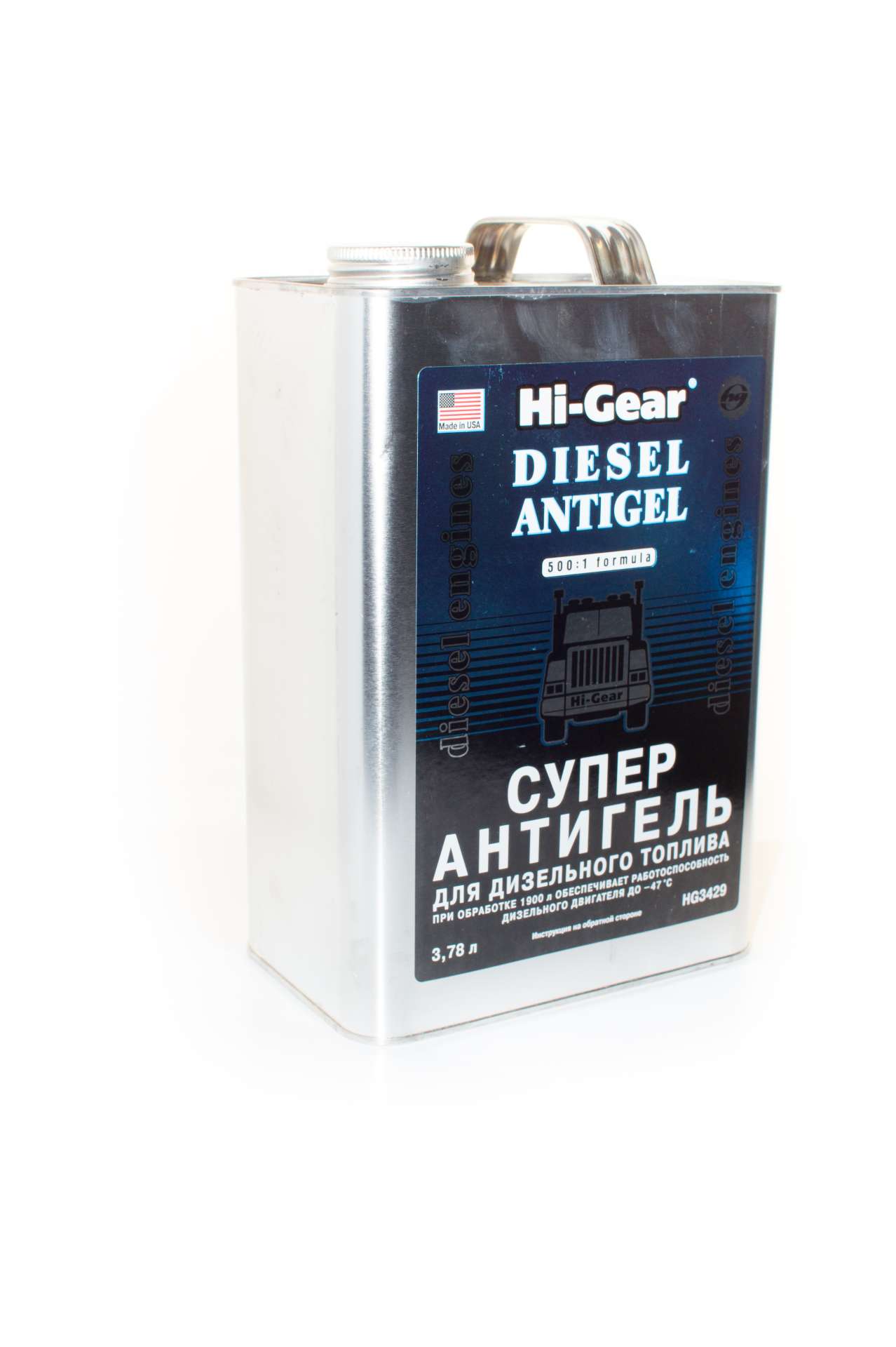 HG3429 Суперантигель для дизтоплива DIESEL ANTIGEL with CF100 3.78л