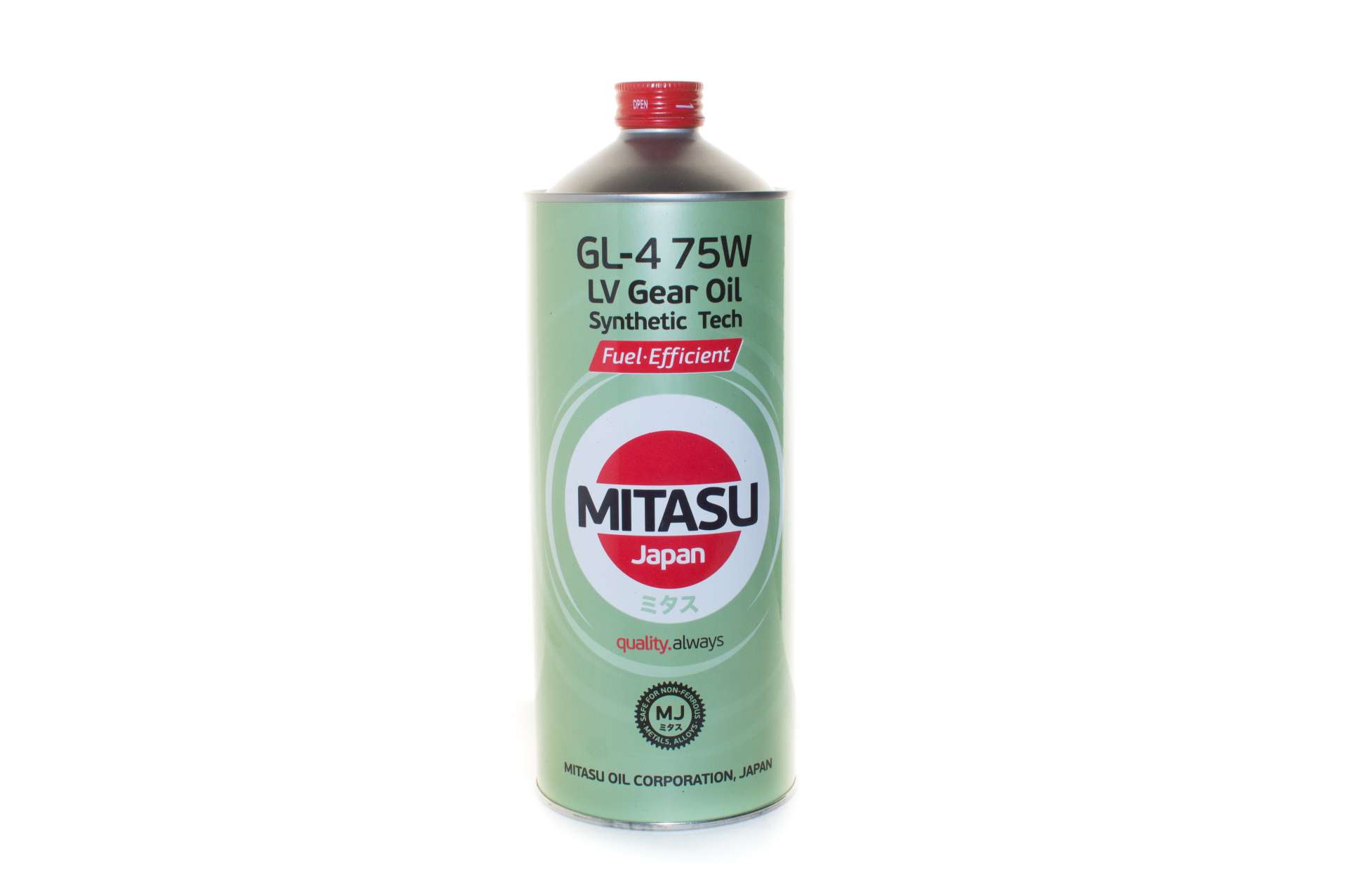 MJ420 Масло трансмиссионное MITASU ULTRA LV GEAR OIL GL-4  75W  (1L) синтетическое (1/20) Япония.