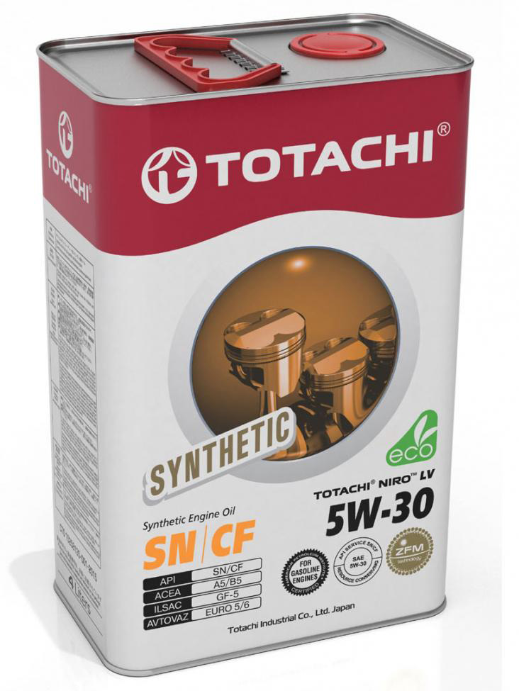 Масло моторное TOTACHI NIRO LV SN 5W-30 синтетическое 4л.
