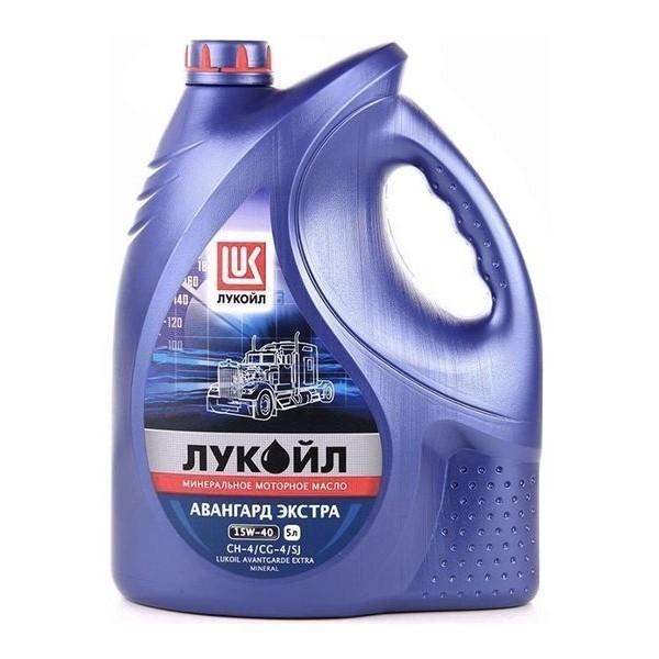 Масло моторное ЛУКОЙЛ Авангард ЭКСТРА 15W40 CG-4/CH-4/SJ минеральное 5л.