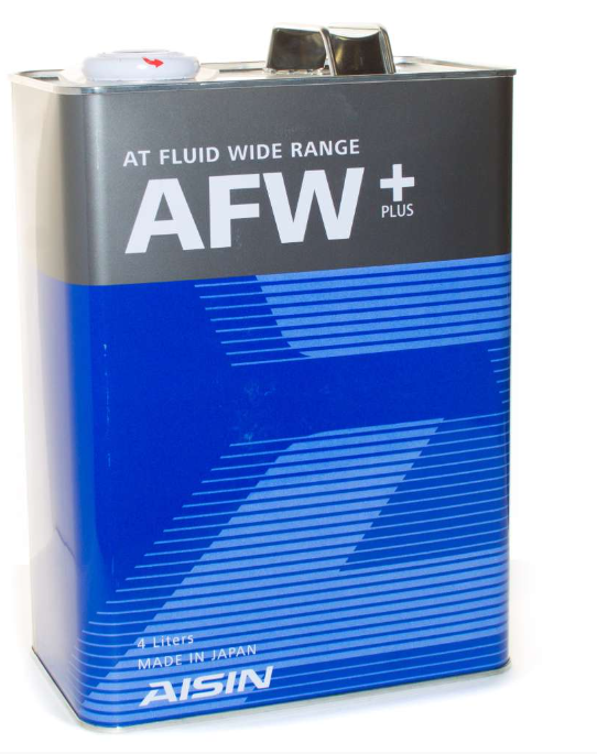 Масло трансмиссионное Aisin ATF Wide Range AFW+ полусинтетическое 4л.