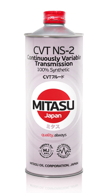 MJ326  Жидкость для  АКПП MITASU NS-2  CVT FLUID (1L) синтетическая (1/20) Япония.