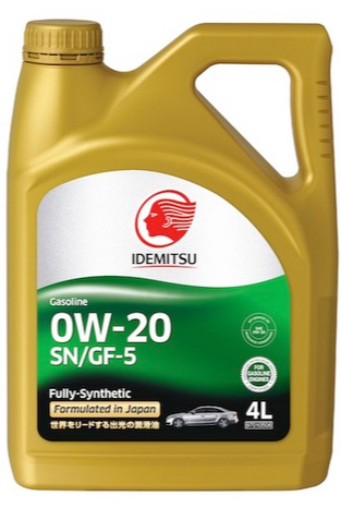 Масло моторное IDEMITSU F-S 0W20 SN/GF-5 4л.синтетическое