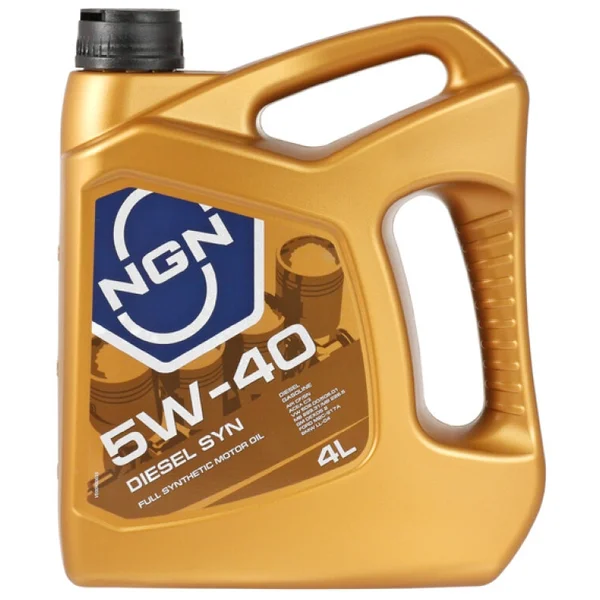 Масло моторное NGN DIEZEL SYN 5W40 синтетическое 4л. 
