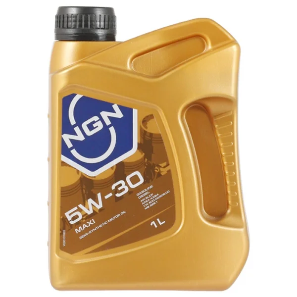 Масло моторное NGN MAXI SL/CF 5W30 полусинтетика 1л.  