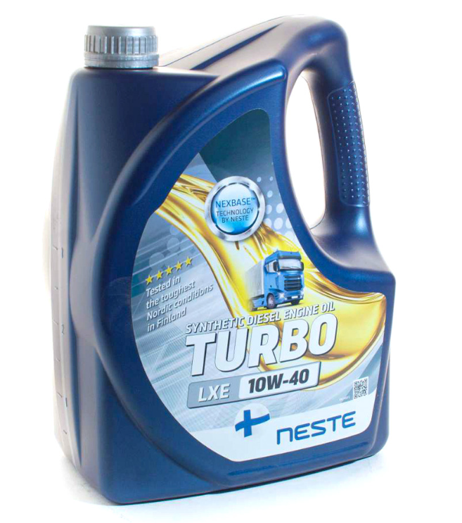 Масло моторное Neste Turbo LXE 10W40 синтетическое 4л.
