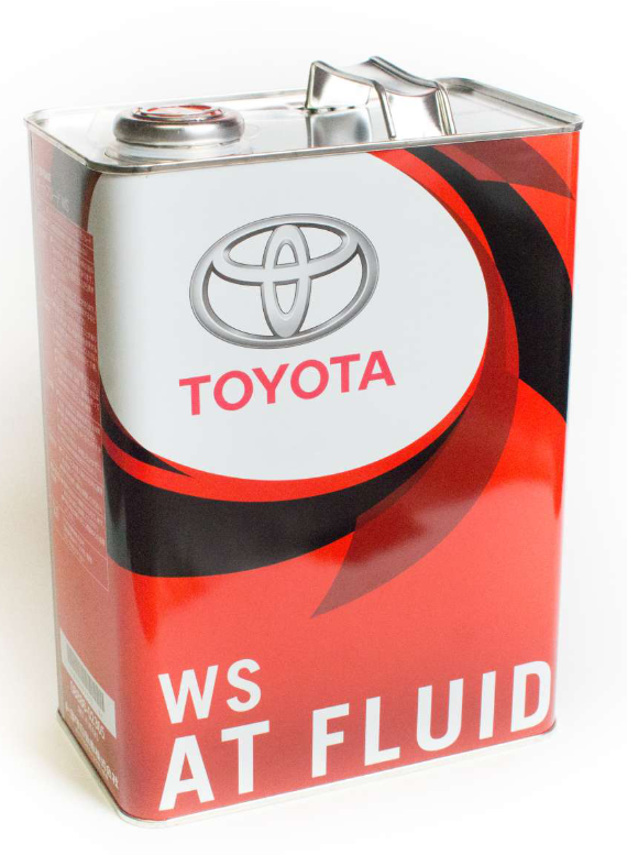 Масло трансмиссионное TOYOTA  AUTO FLUID WS 0888602805 / 0888602305 синтетическое 4л.  Япония.