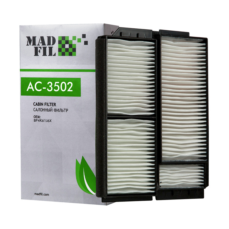 Фильтр салона MADFIL AC-405 (АС-3502) 